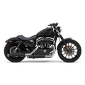 Cobra 3 Inch Slip-Ons Black For Harley-Davidson