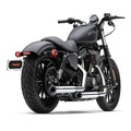 Cobra 3 Inch Slip-Ons Rpt Chrome For Harley-Davidson