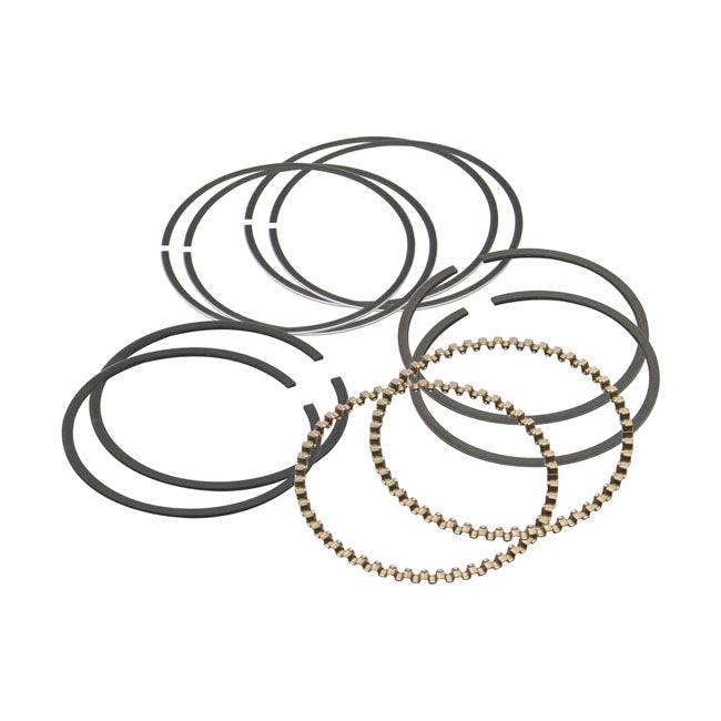 S&S 3 1/2 Bore Piston Ring Set, +.010" For Harley-Davidson