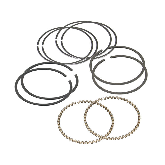 S&S 3 1/2 Bore Piston Ring Set, +.020" For Harley-Davidson