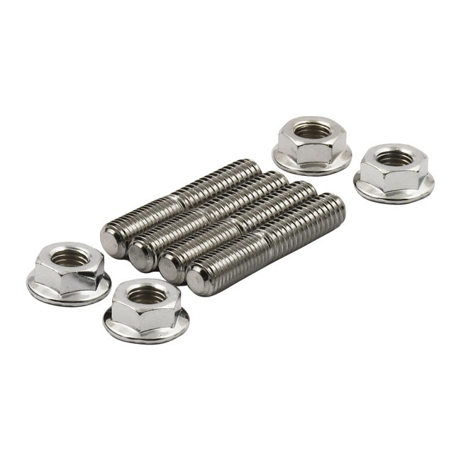 Exhaust Stud & Nut Kit 84-Up For Harley-Davidson