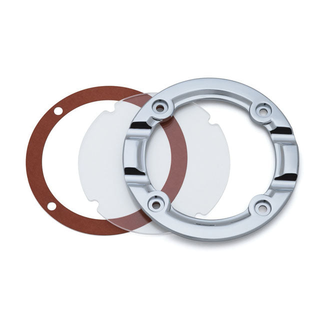 Kuryakyn Clear Hypercharger Trap Door For Harley-Davidson