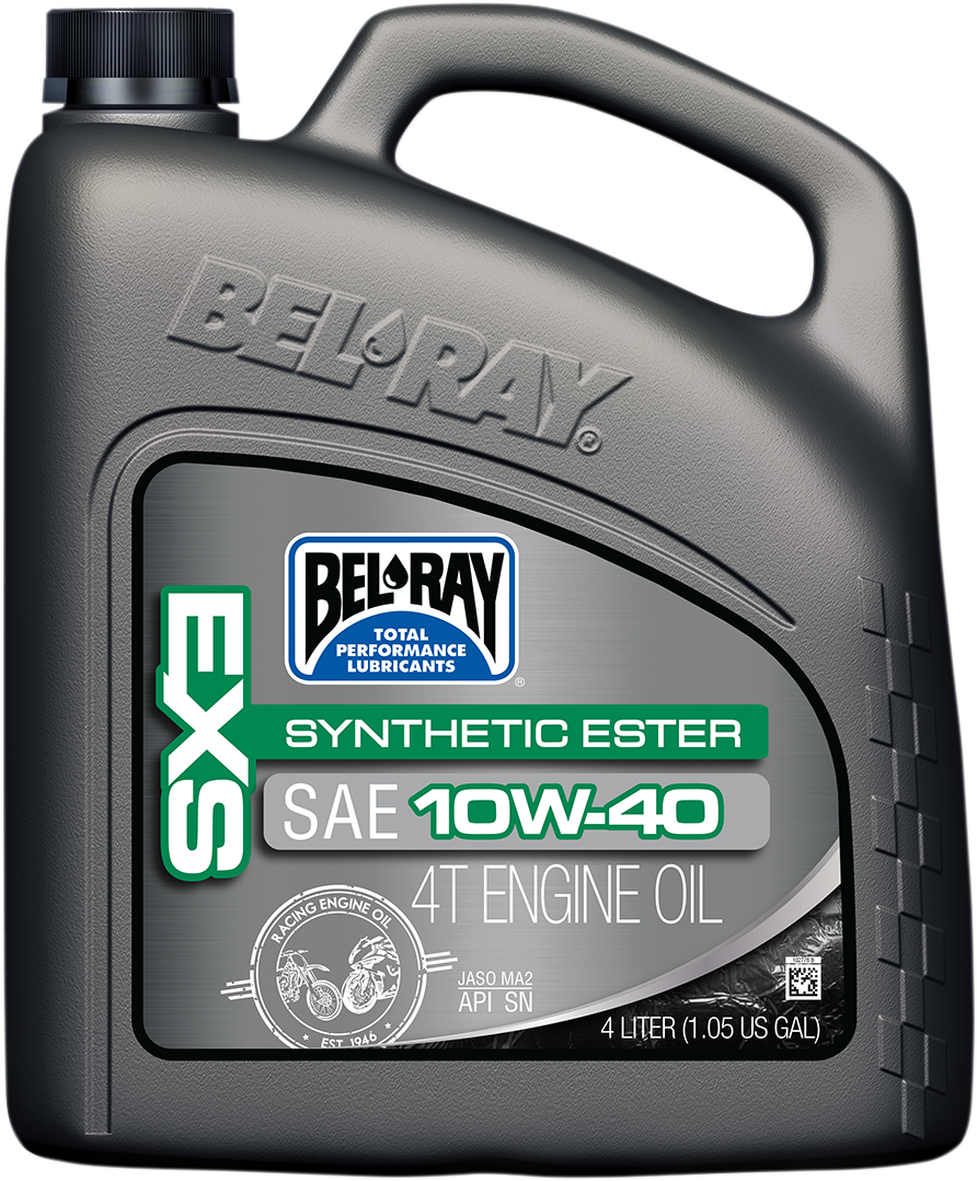 Bel-Ray 99161-B4LW MCFQT EXS Full Synthetic Ester 4T Engine Oil