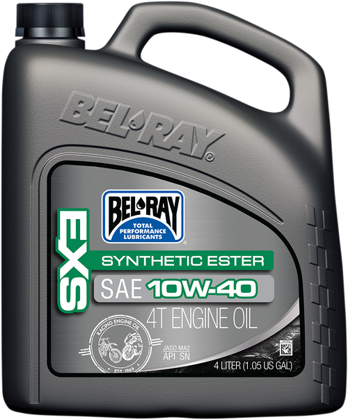 Bel-Ray 99161-B4LW MCFQT EXS Full Synthetic Ester 4T Engine Oil