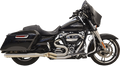 BASSANI XHAUST LONG ROAD RAGE III STAINLESS 2-INTO-1 SYSTEMS FOR HARLEY-DAVIDSON 2017 - 2019 Brushed Road Rage III 2-Into-1 Exhaust System