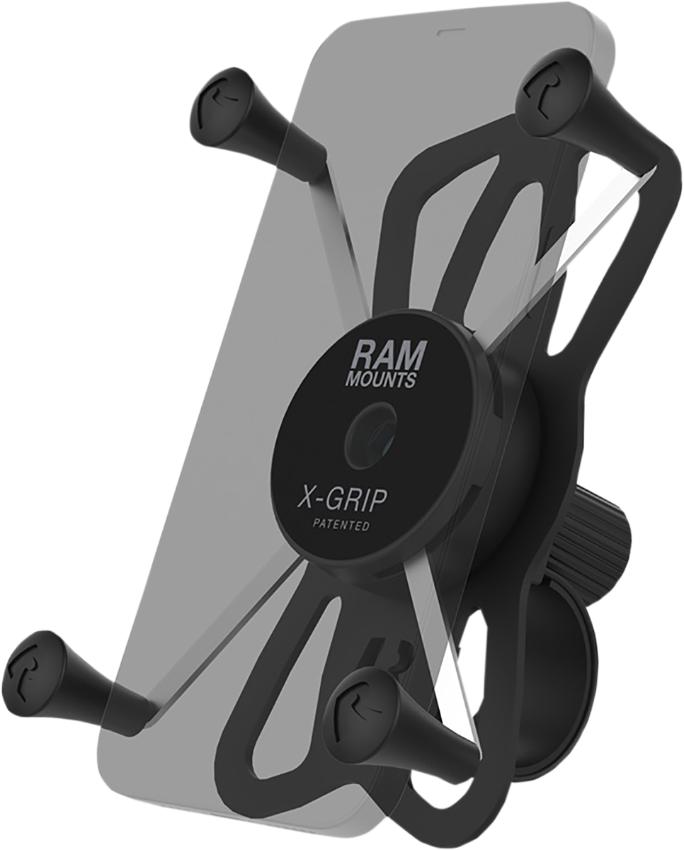 X-Grip® Phone Mount with RAM® Tough-Strap™ Handlebar Base For E-Bike