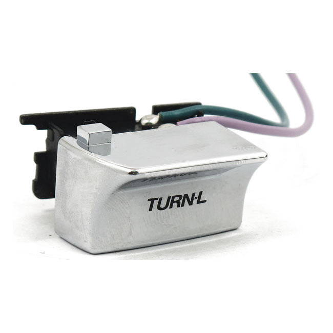 Chrome H/Bar Control Switch Left Turn For Harley-Davidson