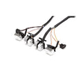 H.Bar Harness & Chrome Switch Kit For Harley-Davidson