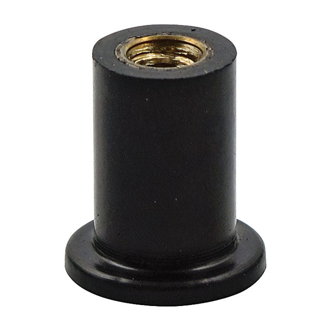 Neoprene Well Nut, 6/32 Threaded For Harley-Davidson