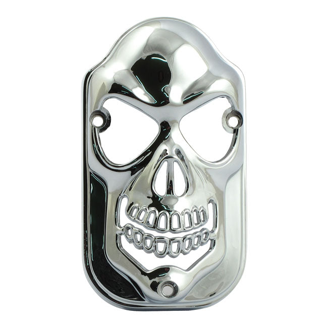 Skull Tombstone Taillight Grill For Harley-Davidson