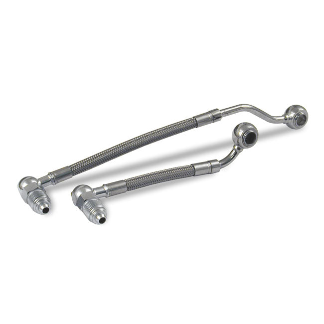 Goodridge, Fuel Injection Line Kit For Harley-Davidson 61471-95A 61470-99A