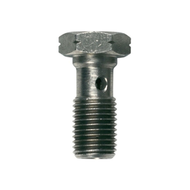 Goodridge Banjo Bolt, M10 X 1.25, Ss For Harley-Davidson