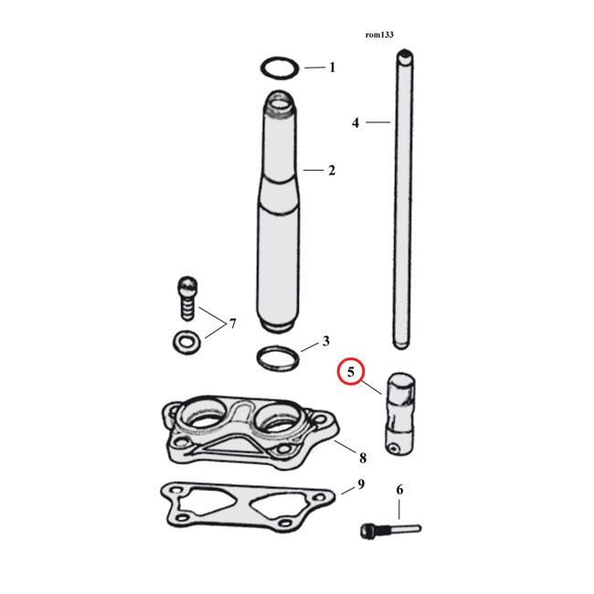 Hydr. Tappet Assy For Harley-Davidson