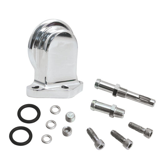 S&S Billlet Oil Filter Mount Kit voor Harley Davidson