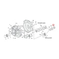 Spacer, Sprocket Shaft For Harley Davidson
