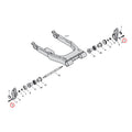 Screw, Flt Swingarm For Harley-Davidson