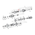 Retaining Ring, Transm. For Harley-Davidson