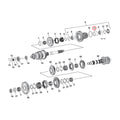 Spacer, 6th Gear Bearing For Harley-Davidson