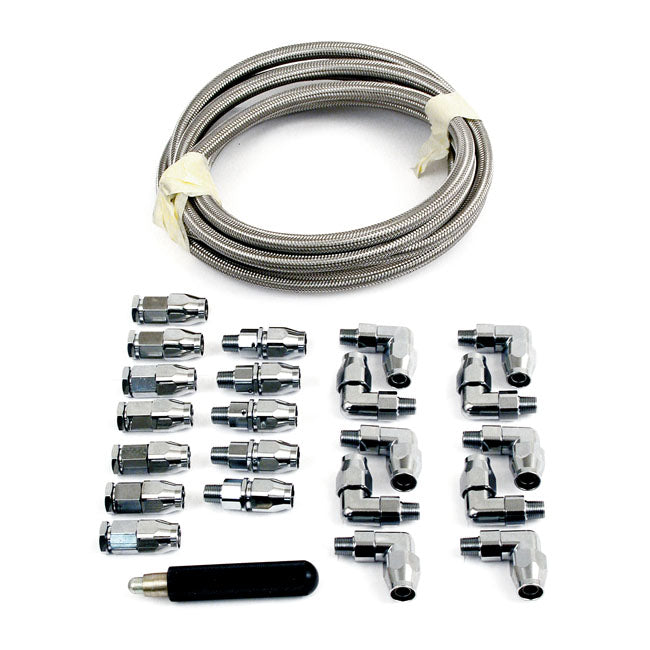 Goodridge, Dealers B-A-L Oil Hose Kit For Harley-Davidson