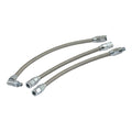 Goodridge HDOL201 Braided Oil Line Kit For Harley-Davidson 63572-86 63515-92 63556-87