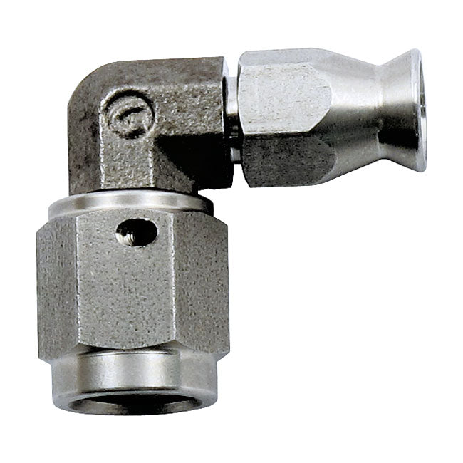 Goodridge Hose End, 90 Degrees For Harley-Davidson