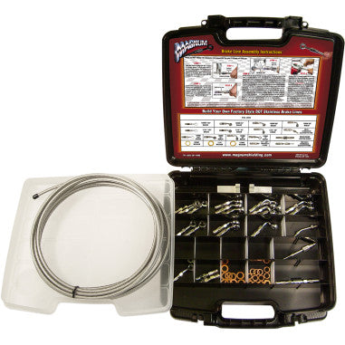 BYO® BUILD-YOUR-OWN DOT BRAKE LINE BUILDER KITS FOR HARLEY-DAVIDSON