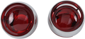 KURYAKYN DEEP DISH BEZELS WITH LENSES DEEP DISH RED LENSES