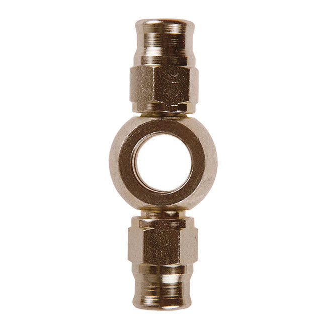 Goodridge 3/8inch Str Banjo Double Fitt For Harley-Davidson