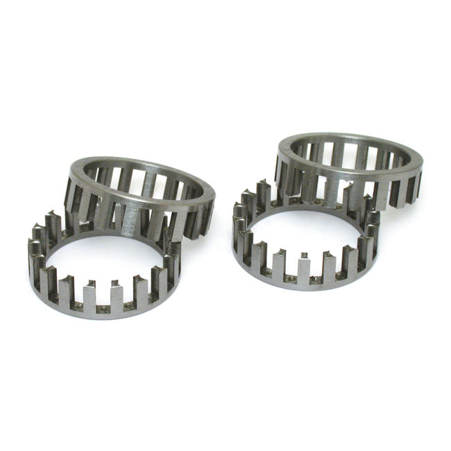 Jims Rod Bearing Retainer Set, Steel For Harley-Davidson