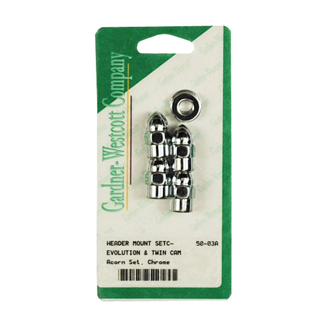 Gw Acorn Nut Exhaust Mount Kit For Harley-Davidson