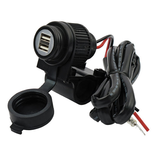 Handlebar Mounted Usb Charger For Harley-Davidson