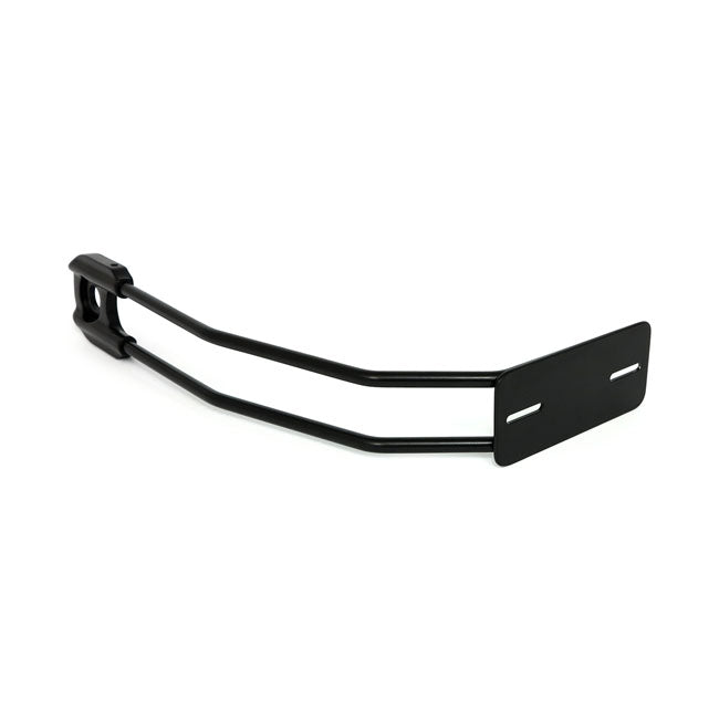 Soporte Matricula Eje Basculante License Plate Holder Axle Mount Black