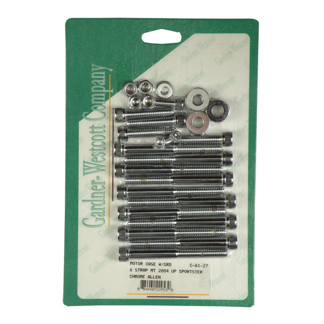 Crankcase Bolt Kit, Allen For Harley-Davidson