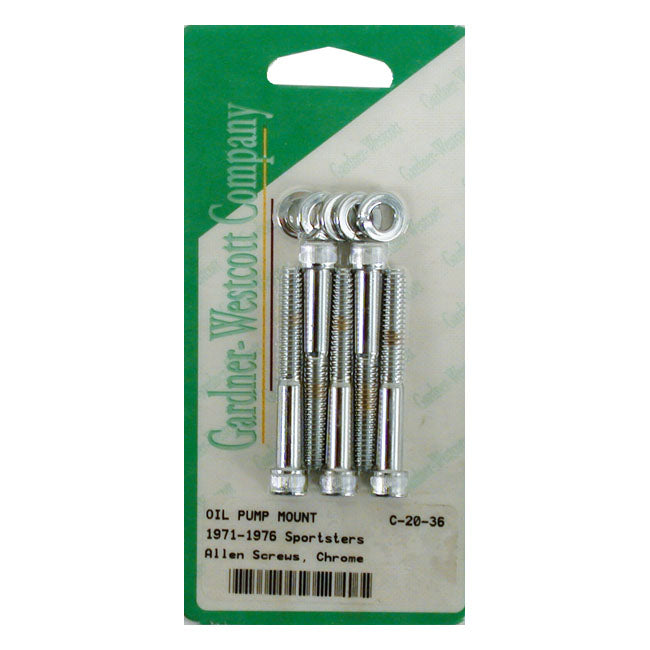 Oil Pump Mount Kit, Allen For Harley-Davidson