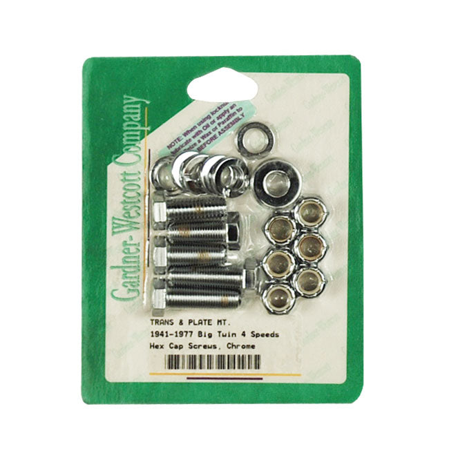 Transm. Mount Kit, Hex Head For Harley-Davidson