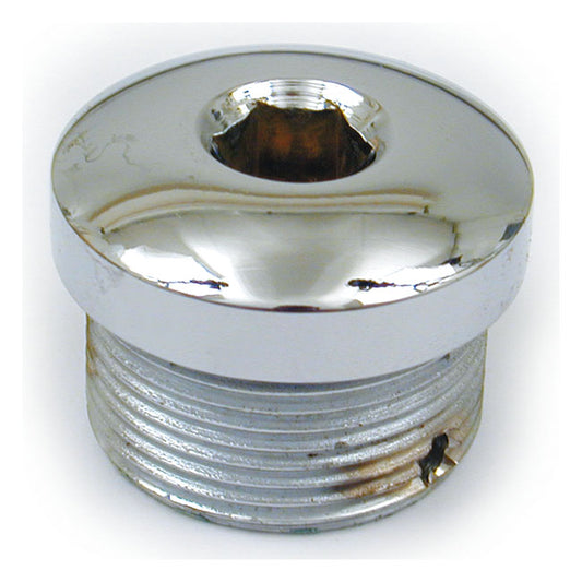 Xl Clutch Adj. Plug, Allen. Chrome For Harley-Davidson