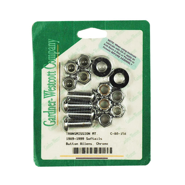 Transm. Mount Kit. Buttonhead For Harley-Davidson