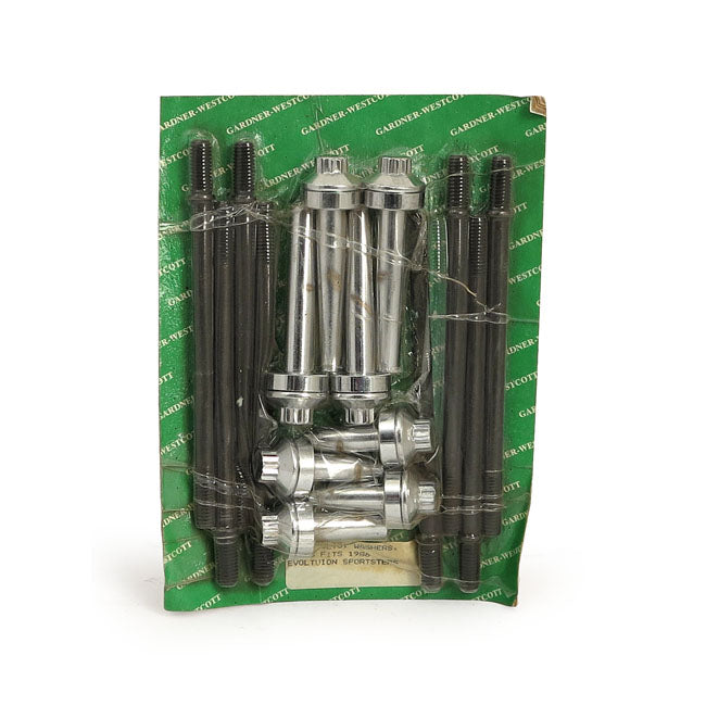 Head Bolt & Cyl. Stud Kit, 12-Point For Harley-Davidson