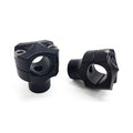 Risers Spock 1", Black For Harley-Davidson