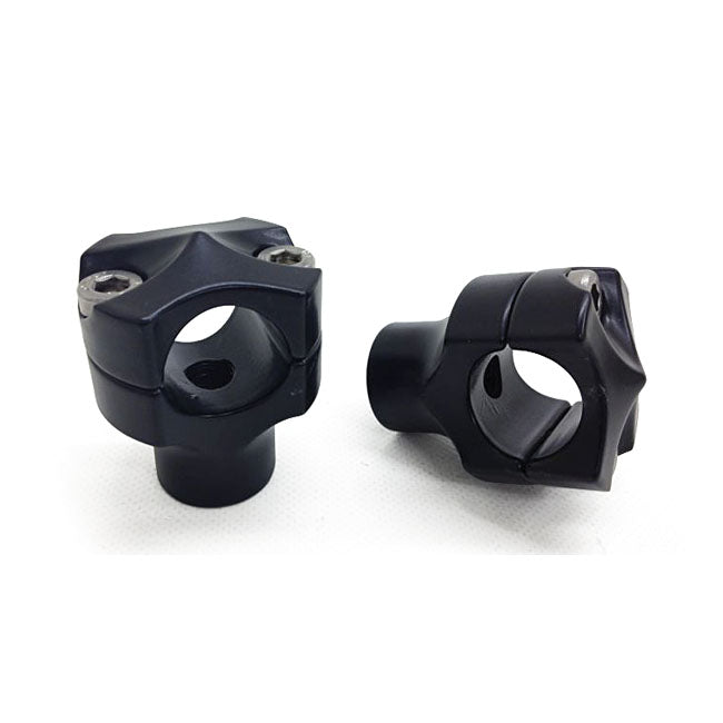 Risers Spock 32mm, Black For Harley-Davidson