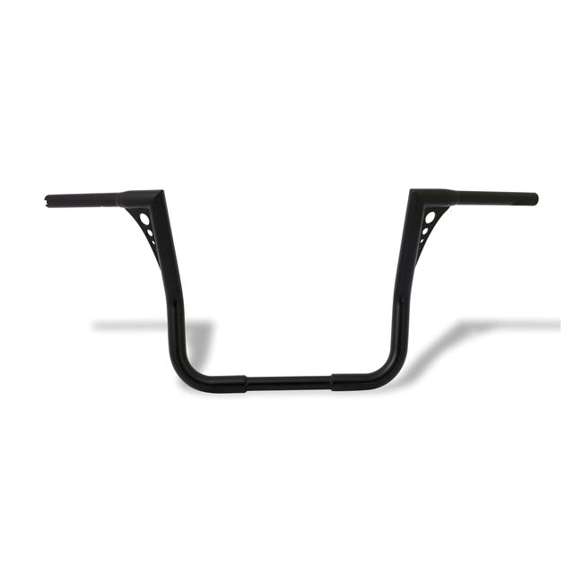 Bagger 1-1/4" Handlebar 13" High Black For Harley-Davidson
