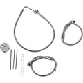 STANDARD LENGTH STAINLESS STEEL BRAKE LINE KITS FOR HARLEY-DAVIDSON