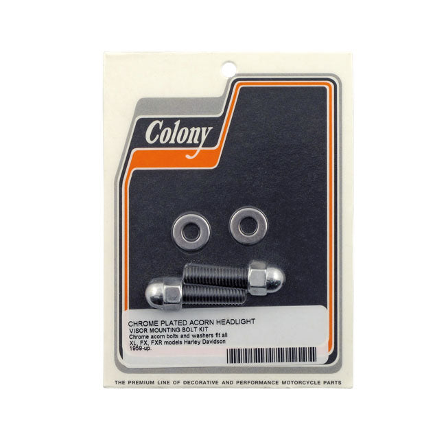 Colony Headlight Visor Mounting Bolt Kit For Harley-Davidson