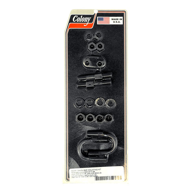 Rear Crash Bar Mounting Kit For Harley-Davidson