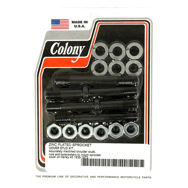 Colony Sprocket Cover Stud Kit For Harley-Davidson