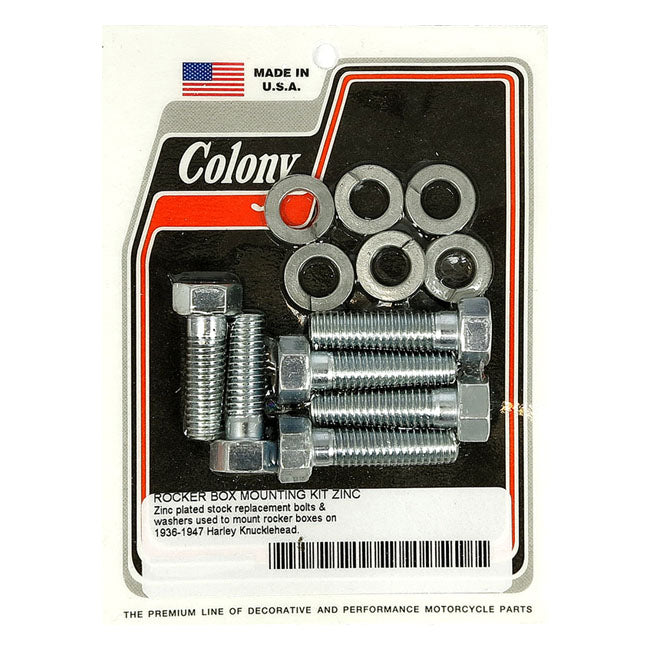 Colony Rocker Box Bolt Kit For Harley-Davidson