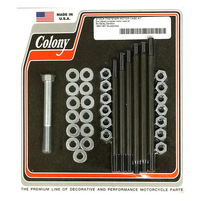 Colony Crankcase Bolt Kit For Harley-Davidson