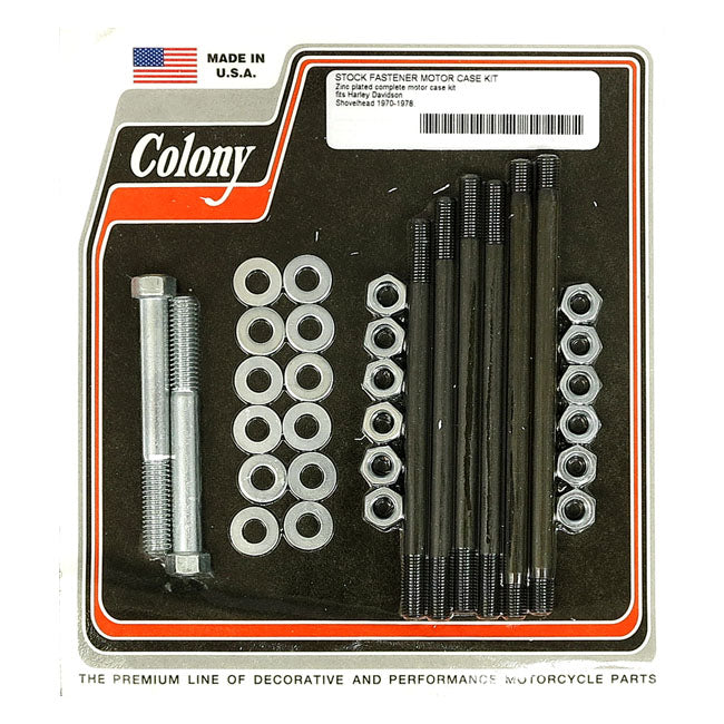 Colony Crankcase Bolt Kit For Harley-Davidson