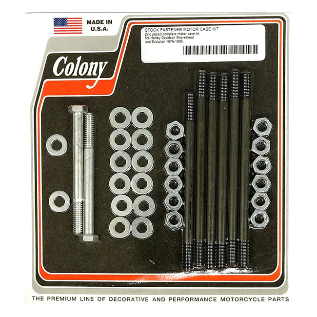 Colony Crankcase Bolt Kit For Harley-Davidson