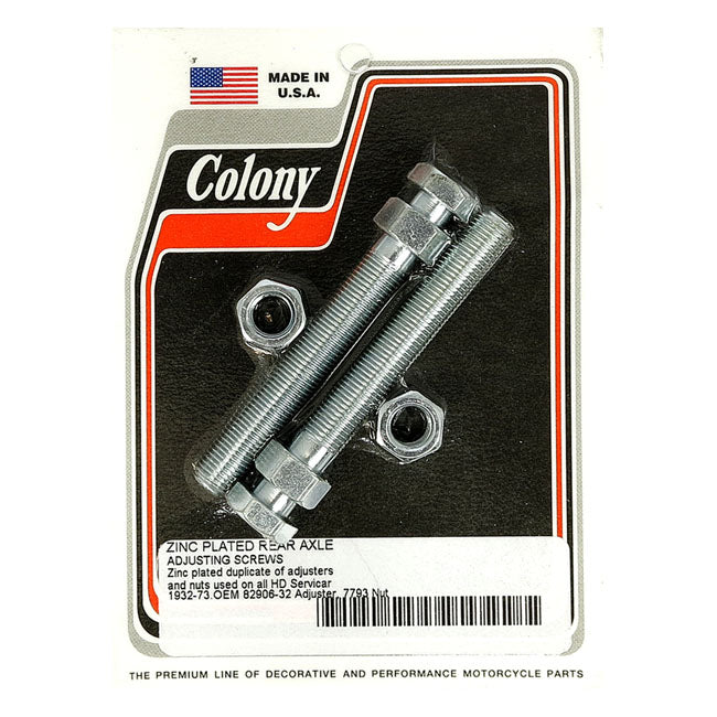 Colony Axle Adjuster Kit For Harley-Davidson